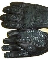 KEVEN IMPEX PRO Biker Premium Quality Cowhide Leather Unisex Full Finger Breathable Driven Racing Motorbike Long Gloves USA - Product Image 3