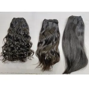 Most Popular Selling Original Indian Hair Extension Unprocessed Virgin Raw Hair For Women
