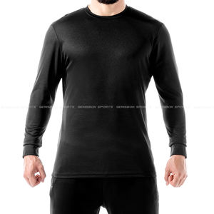 T-shirt à manches longues pour hommes, haut personnalisé, de haute qualité, pour l'entraînement à haute intensité, nouvelle collection, vente en gros - Product Image 2
