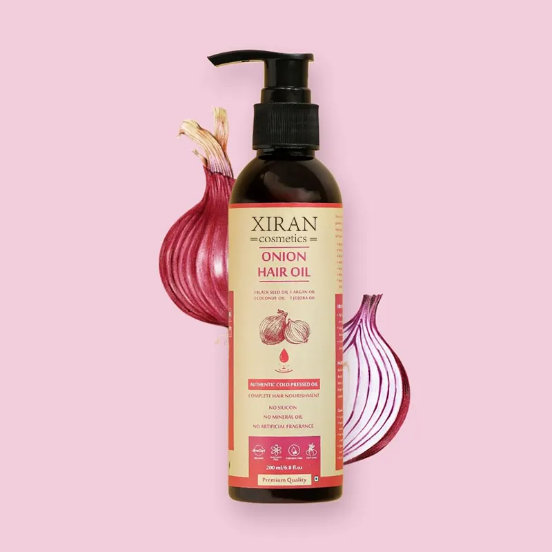 Private Label Hair Care With 12 Essential Oils Nourishing Scalp Natural Organic Onion Black Seed Hair Growth Oil