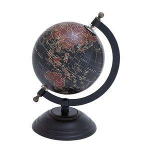 Boule de Globe de couleur noire de haute qualité, décoration de Table de bureau, Globe personnalisé, globe décoratif scandinave - Product Image 2