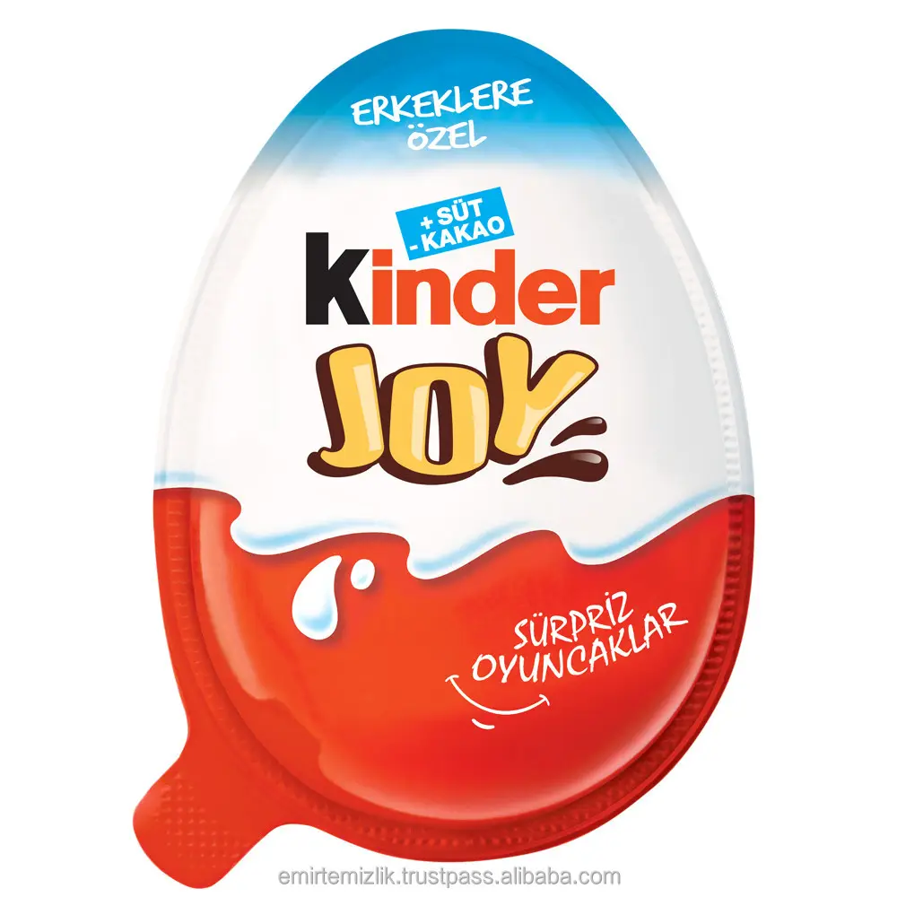 Fabrika fiyat Kinder Joy / Kinder sürpriz sürpriz yumurta satılık oyuncak ile