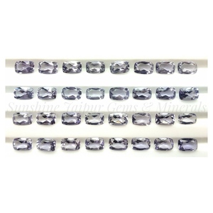 หินไอโอไลต์ธรรมชาติแบบเจียระไนเป็น4X6mm อัญมณีทรงหลวมต่อชิ้น - Product Image 3