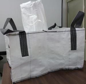 Bolsa gigante PP FIBC de tamaño personalizado con protección UV, capacidad de carga de 1000kg, bolsa grande en relieve con Logotipo de descarga de pico de tonelaje Circular - Product Image 1
