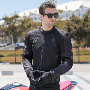 Chaqueta vaquera para motocicleta, abrigo de motociclista a prueba de viento, equipo de protección - Product Image 5
