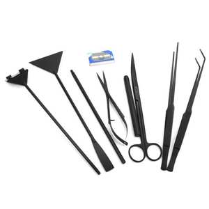 เครื่องมือทำความสะอาดถัง Aquascape,กรรไกรสำหรับพืชน้ำแหนบสาหร่ายชุดมีดโกน - Product Image 2