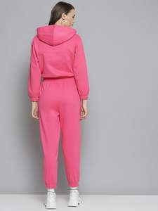 ชุดเสื้อสเวตเตอร์แฟชั่นมีฮู้ดของผู้หญิงชุดวอร์ม2ชิ้นสำหรับออกกำลังกายฟิตเนสยิมขายส่ง - Product Image 3