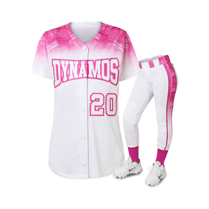 Uniforme de béisbol personalizado de alta calidad, nuevo diseño, ropa deportiva transpirable, impresión por sublimación al por mayor - Product Image 5