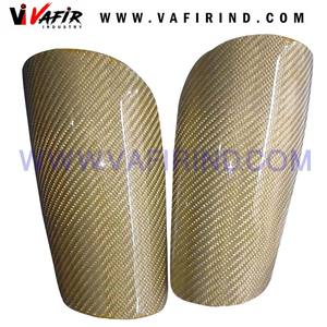 Soccer Shinguard Protector de fibra de carbono Fibra de vidrio Shinguard - Product Image 2
