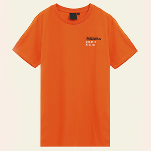 เสื้อยืด unisex เสื้อยืดพิมพ์ลายออกแบบได้ตามต้องการทำจากผ้าฝ้ายทนทาน/เส้นใยไม้ไผ่ทุกสี - Product Image 1