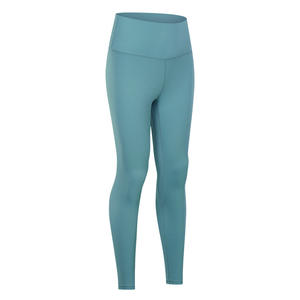 Leggings de sport de qualité supérieure pour femmes en nylon évacuant l'humidité et en spandex pour la course et l'entraînement - Product Image 1