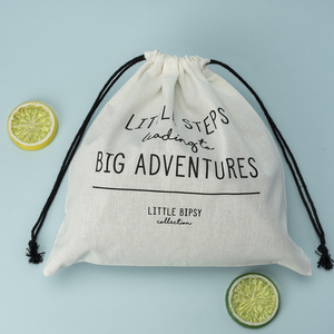 Wholesale Personalized Drawstring Cotton <strong>Bags</strong> Eco Friendly Packaging <strong>Custom</strong> Logo Cotton Draw <strong>String</strong> <strong>Bag</strong> - Product Image 2