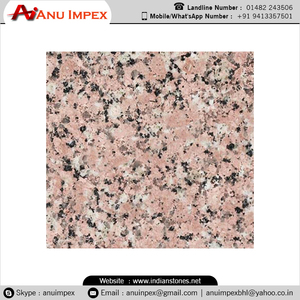 Contact de dalles de pierre de granit naturel rose rose de qualité supérieure pour la commande en gros - Product Image 5