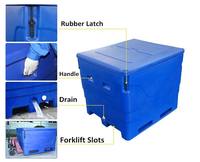 Conteneur isotherme pour le transport et le stockage de poissons vivants