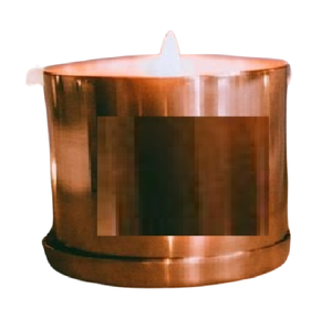 Bougeoir en métal avec finition dorée Parfait pour les événements de Noël et les fournitures ménagères élégantes - Product Image 4