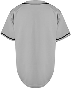 2025 Hot Selling Men's <b>Baseball</b> Uniform Customizable Sports Shirt 100% Polyester Breathable Quick Dry - Product Image 3