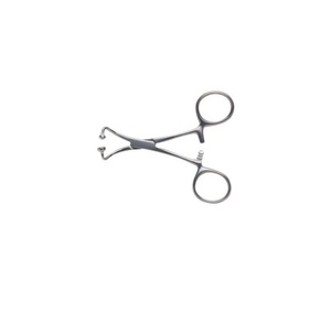 Forceps de esponja de alta calidad, 24 cm, recto dentado - Product Image 3