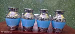 โกศใส่ศพทองเหลืองสำหรับขี้เถ้าของมนุษย์โดย brassworld อินเดีย - Product Image 3