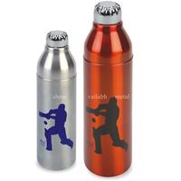 Botol air Stainless Steel 500ml, termos cangkir lurus, hadiah bisnis Atlas vakum