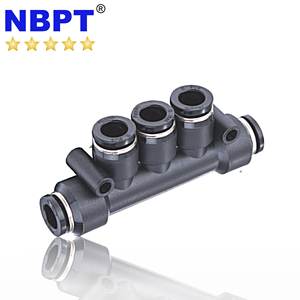 接続するマルチポートプッシュPKワンタッチフィッティングマニホールド - Product Image 1