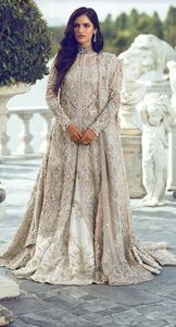 ---BEAUTIFUL--HEAVY--<b>BRIDAL</b>--<b>JACKET</b> WITH LEHENGA--Dress-with---Embellished in Crystal Glass Beads Stone Work for Wedding=2021-- - Product Image 2