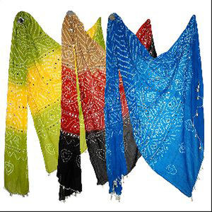 Indian Jaipuri Cotton Dupatta at Wholesale Price - Product Image 1