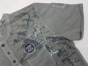 Camisetas Henley de Manga Corta para Hombre, de Marca, de Primera Calidad, Ligeras, Teñidas, 100% Algodón, Estilo Béisbol - Product Image 4