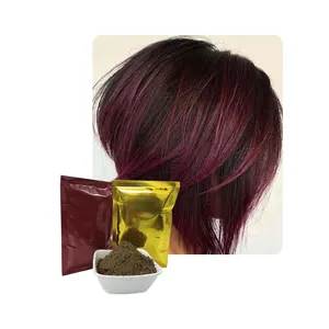 Rambut Instan Berbasis Henna Mahoni Kualitas Terbaik Penutup 100% Murni Herbal Rambut Abu-abu dan Bubuk Kimia % Rendah Harga Terendah 3 Tahun