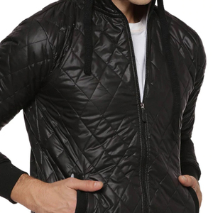 แจ็กเก็ตขนเป็ดสำหรับผู้ชายเสื้อแจ็คเก็ตขนเป็ดแบบมีฮู้ดมีกระเป๋า3D แฟชั่นปี2020 - Product Image 5