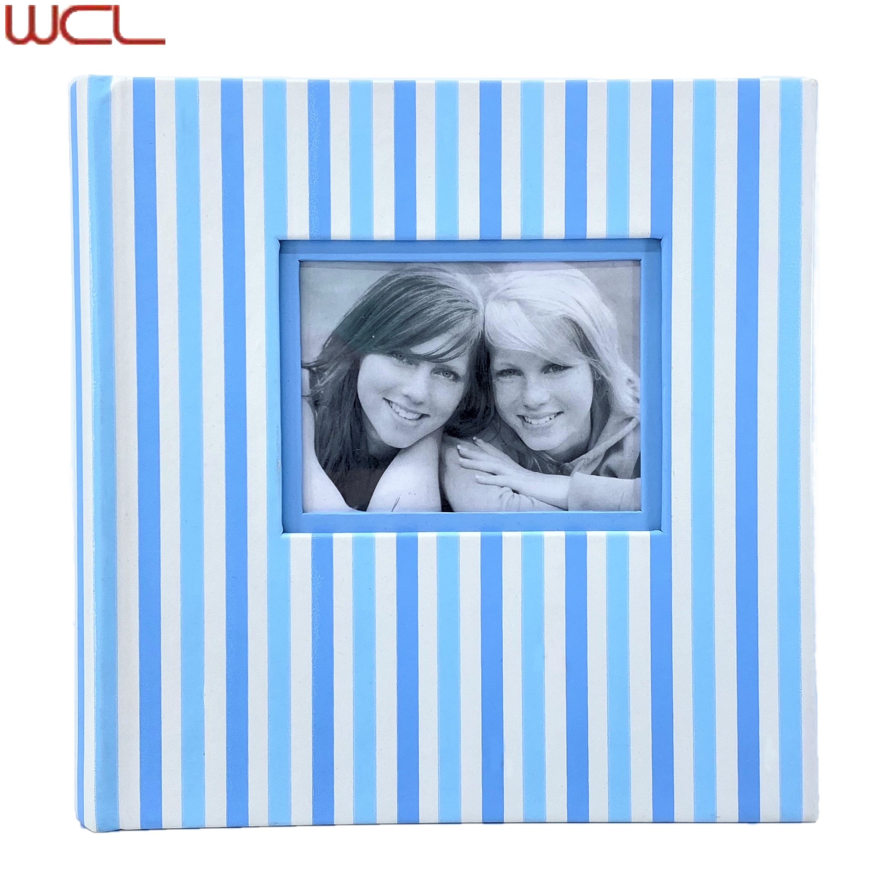 Большой лазерный бумажный фотоальбом ручной работы в твердом переплете для свадьбы