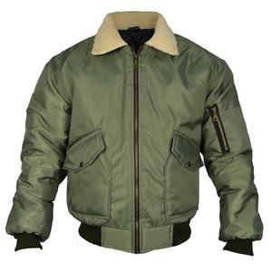 Blouson aviateur MA1 pour homme, avec col en fausse fourrure, classique, offre spéciale - Product Image 1
