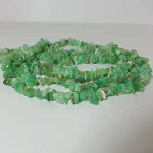 Tự Nhiên Chrysoprase Đá Thô Không Cắt Chip Đá Quý Hạt Sợi Chuỗi Từ Số Lượng Lớn Nhà Cung Cấp Nhà Máy Trực Tuyến Giá Bán Buôn