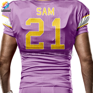 Uniforme de Fútbol Americano Personalizado, Camiseta y Pantalones, Anti-UV, Transpirable, de Secado Rápido, Tallas Grandes, Unisex, Adulto, Fórmula 1 Industries - Product Image 6