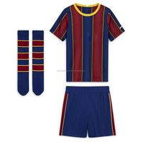 Uniforme de Fútbol Personalizado al por Mayor de la Mejor Calidad, Nuevo Modelo Original, Uniforme Deportivo con Transferencia Térmica, Conjunto de Camiseta de Fútbol de Equipo, Spandex/Algodón