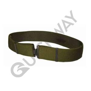 2025 mejor calidad venta servicios combinados cinturón uniforme accesorios Ceremonial Cadet cincha cinturón personalizado Color verde - Product Image 2