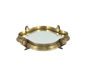 Plateau miroir en acier inoxydable fait main de haute qualité pour le camping, écologique, taille personnalisée, vente en gros - Product Image 2