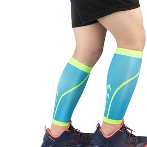 Color Block New Design High Quality Customized Outdoor Men's Knee Warmer Lightweight Winter Spandex Knee Sleeve - Product Image 4