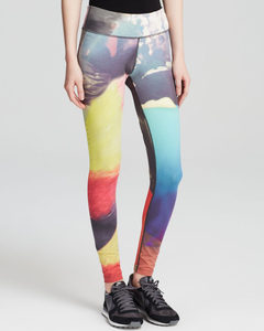 High Quality Custom Logo Sublimated Yoga <b>Leggings</b> and Tops Winter Sports Running Gym Workout Tights Skin Fit Design - Product Image 5