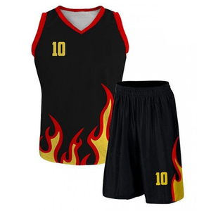 Kit d'uniformes de basket-ball d'entraînement entièrement sublimation ensembles de jeunes personnalisés vêtements de sport unisexe ensemble d'uniformes de basket-ball - Product Image 1