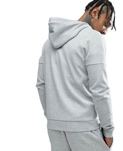 เสื้อแขนยาวซิปหน้ามีฮู้ด,ซิปแบบบาง - Product Image 2