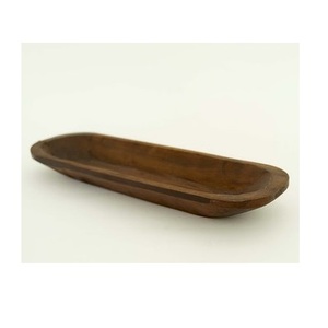 Tazón de masa de color blanco de madera de estilo Simple moderno decoración del hogar de alta calidad de madera hecha a mano Natural - Product Image 6