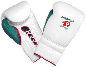 Gants de boxe en cuir véritable pour hommes, entraînement de combat professionnel, logo personnalisé, gants de frappe confortables, PREDAWN SPORTS PS # 272 - Product Image 3