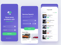 Aplicación de servicio de reparación de automóviles a pedido para software de reserva de taxis y camiones móviles/Android