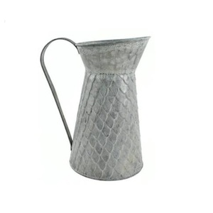 Hand Made Customized logo Print Unique Fancy Modern Elegant Galvanized Personalized Stylish Vintage Flower <b>Vase</b> <b>Set</b> - Product Image 4