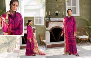 Robe d'été en tissu de pelouse en coton de Style pakistanais pour femmes Salwar Kameez costume de sari éthique vêtements pakistanais indiens taille adulte - Product Image 2