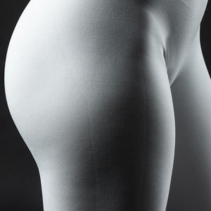 Hot Sale Women Gym Tights High Waist Sportswear Woman <b>Leggings</b> <b>Mesh</b> Compression Custom Logo Yoga <b>Leggings</b> Material Spandex - Product Image 6