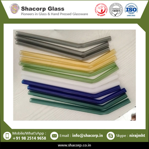 Top Quality Bar Home Accessory Food Grade Custom Color Glass <b>Straws</b> Wholesale Supplier Manufacturer - Product Image 4