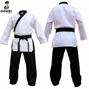 100% algodón cómodo Karate Gi alta calidad por encargo artes marciales desgaste para adultos con logotipo personalizado - Product Image 6
