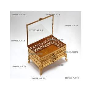 Designer Metal <b>Jewelry</b> <b>Box</b> Greatest Quality Square Shape <b>Jewelry</b> Storage <b>Box</b> From Manufacture In Home Arts - Product Image 4