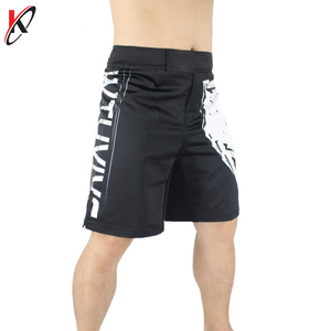 กางเกงมวยไทยขาสั้นระบายอากาศได้สีแดง & สีดำชุดออกกำลังกายกางเกงศิลปะการต่อสู้แบบ MMA - Product Image 6